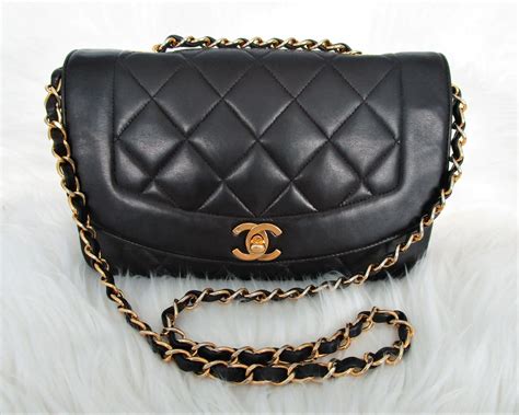 chanel diana bags